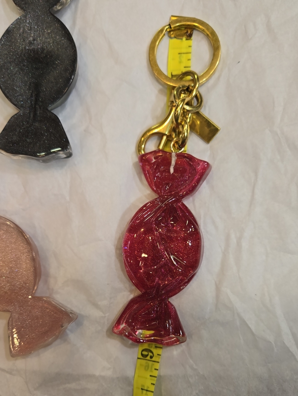NWOT - Statement CANDY Charm / Key Holder - Picture 6 of 13